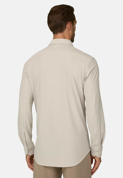 Рубашка приталенного кроя (slim fit) из эластичного нейлона B Tech